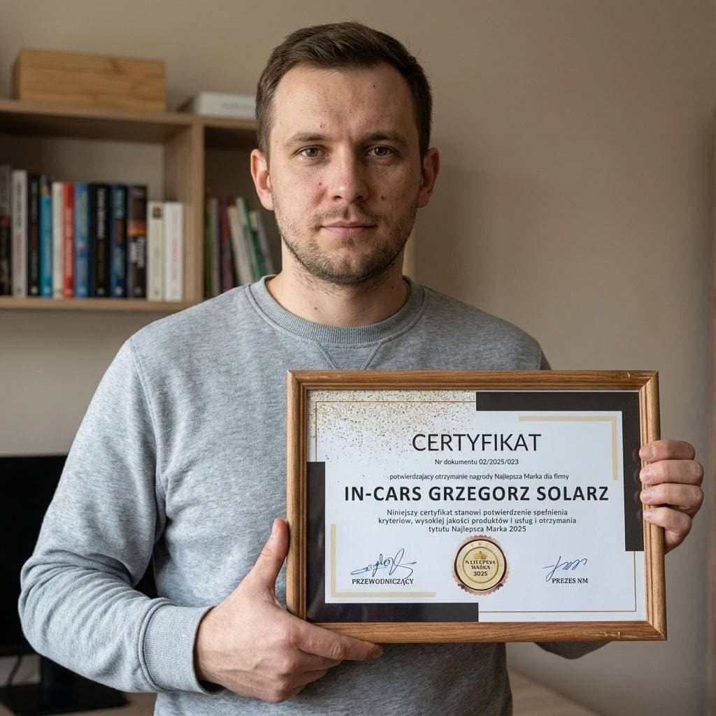 Certyfikat - IN-CARS